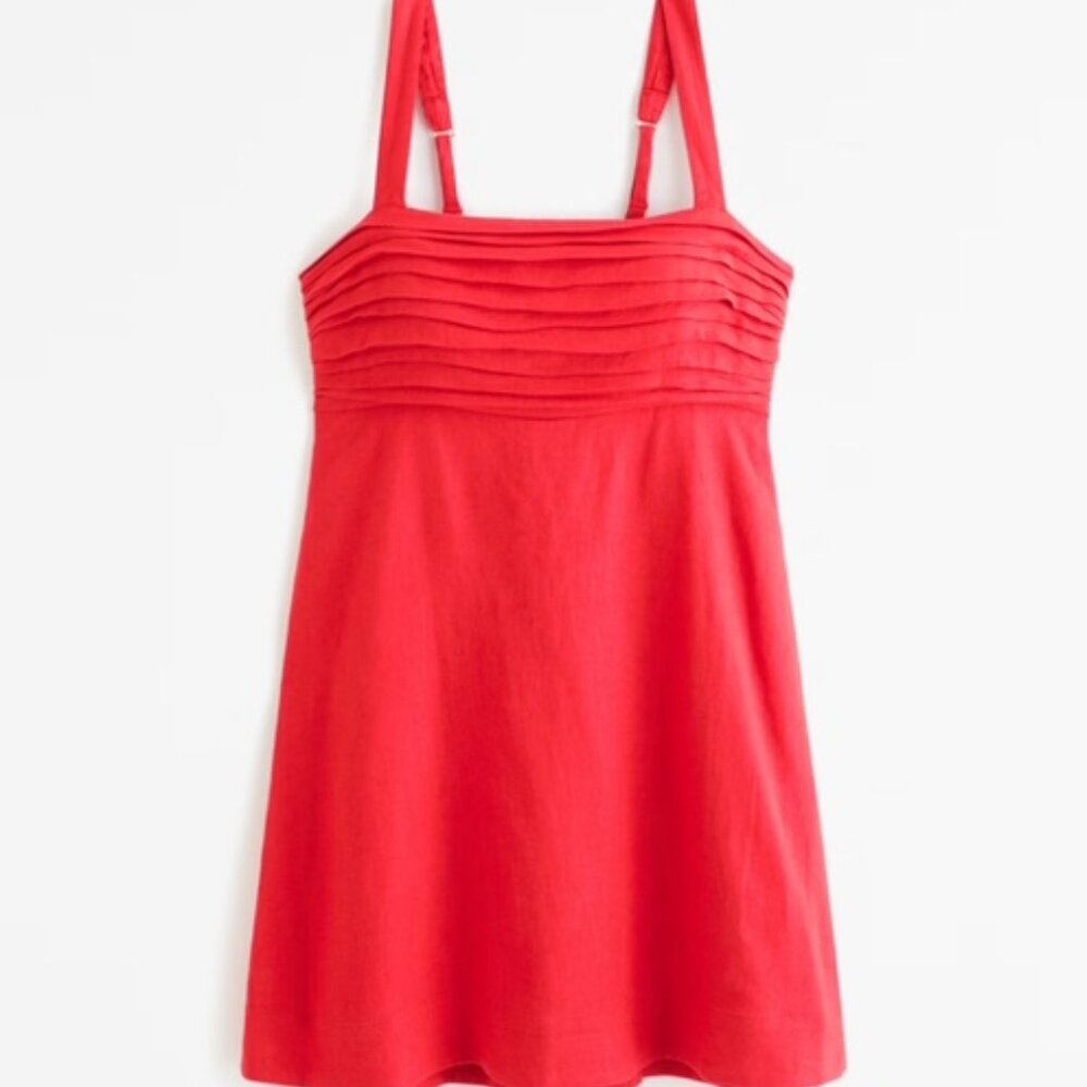 NWT - Abercrombie & Fitch Emerson Linen-Blend Skort - Size XS - Picture 7 of 7